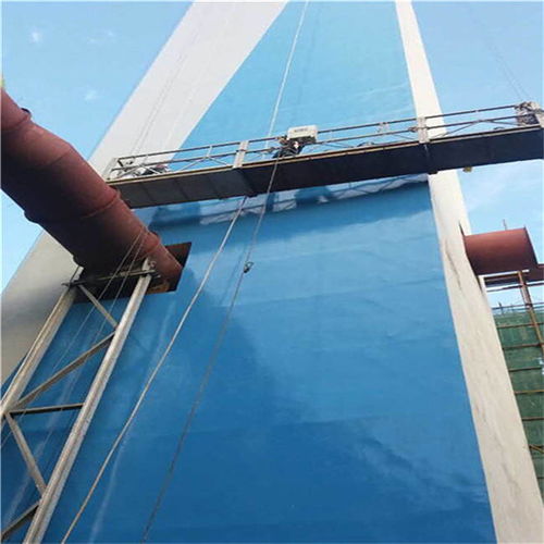 匠心筑高臺，畫筆繪長空——宏順建設混凝土煙囪外壁手工繪畫與腳手架施工紀實